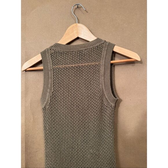 All Saints Miro Open Stitch Maxi 2-1 Dress - Picture 12 of 15